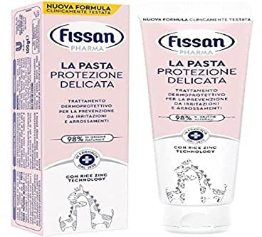 Fissan Pasta Protezione Delicata Trattamento Anti Irritazioni Arrossamenti, 100g, bianco