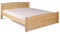Meble Doktór Holzbett - Bett aus Kiefernholz – Royal 140x200 cm – Bettgestell mit Rahmen – Holzmöbel – 100% Naturholz - Massivholzbett – Solide Verarbeitung - Kiefer Natur lackiert