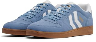 hummel Perfekt CL 226217 Baskets de handball en daim Bleu