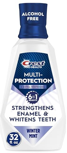 Crest Pro-Health Advanced Mouthwash, Alcohol Free, Extra Whitening, Energizing Mint Flavor, 946 mL (32 fl oz)