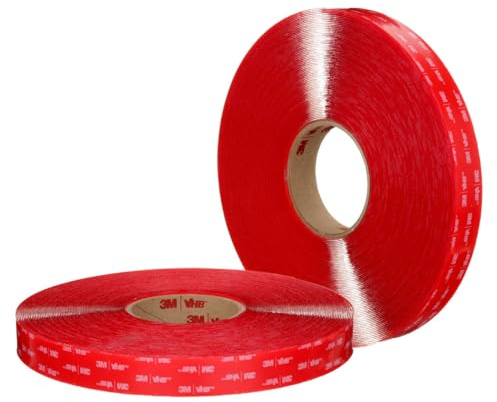 3M Ruban mousse adhésif double face acrylique VHB 4910 F, Transparent, 25 mm x 33 m lot de 3