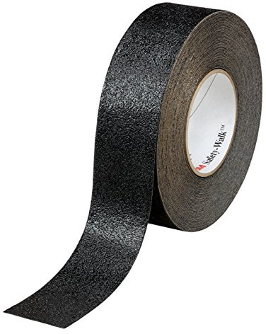 3M Safety-Walk Alfombrilla Alta Agresividad Conformable 500 Series, Negro, 152 mm x 18.3 m