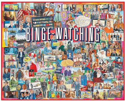 White Mountain - Binge Watching, 1000 Piece Jigsaw Puzzle