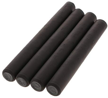 Geardeangloow 100 Capsules thermorétractables en PVC pour bouteille de vin Noir 32 mm