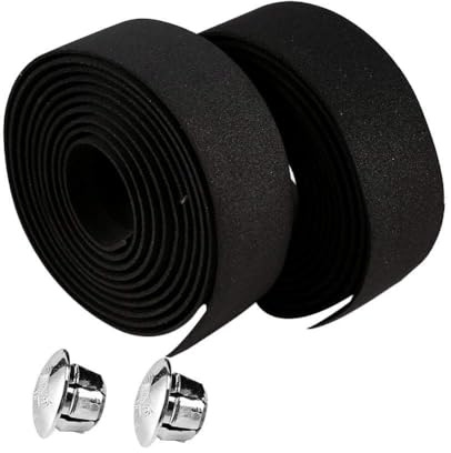 Zhhuoc 2 Rolls Bike Handlebar Tape, Bike Bar Tape, Cycling Handle Wraps,Road Bike Handlebar Tapes, 2 Rolls, Bike Handlebar Tape for Road, Urban,for MTB Bikes，Parts and Components