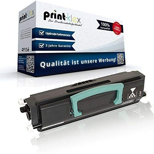 Print-Klex Toner kompatibel für LEXMARK OPTRA E260 E360 D DN E460 E260DN E360DN E 460 DN E460 DW E462 E462 DTN E260A11E E260A21E Schwarz
