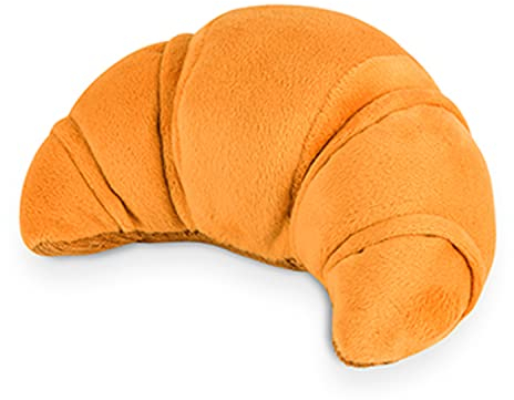Play Pet Lifestyle and You - Barking Brunch - PLÜSCH Spielzeug FÜR Hunde - Pup's Pastry Croissant, 80 g