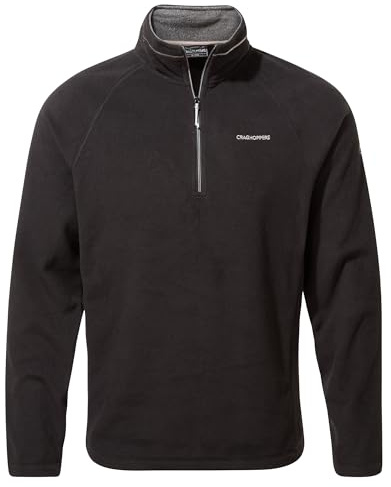 Craghoppers Mens Corey VI Half Zip Fleece Black
