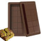 2 PCS Chocolate Bar Moulds, Silicone Chocolate Mould, Reusable Silicone Chocolates Bar Stuffed Moulds for DIY Praline Sweets
