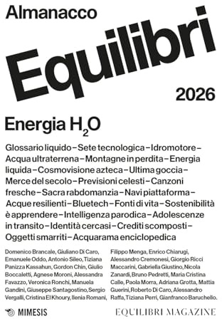 Almanacco equilibri 2026. Energia H2O