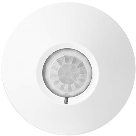 Yctze Allarme Sensore di Movimento PIR a 360 Gradi Cablato per Interni Soffitto Cablato 12 V per Protezione Antifurto