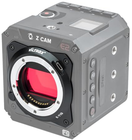 VILTROX E-T10 II Adaptador Objetivo Autofocus Electrónico AF Convertidor para Objetivo Sony E Mount a Z CAM E2 E2-M4 E2-F6 E2-S6 E2-F8