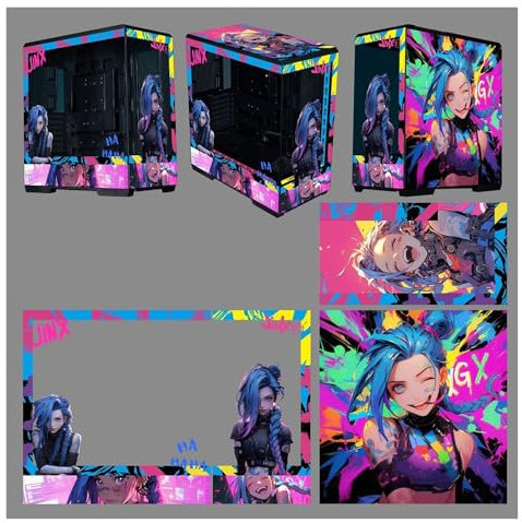 Boitier ATX Boîtiers D'ordinateur, Boîtier De Jeu PC Mi-tour ATX/M-ATX/ITX - Port E/S Avant TPYE-C - Verre Trempé - 10 Positions D'installation Du Ventilateur - Installation De Refroidissement Par Eau