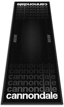 SIXTEN Tapis Home Trainer Vélo Cannondale 65x180 - Antivibrations et Antibruit - Vélo d'Intérieur - Durable