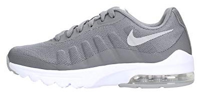 NIKE Men's Air Max Invigor Print Running Shoes, Grey Cool Grey Wolf Grey Anthracite White, 3.5 UK