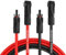 HB-DIGITAL 2x 8m 6mm² Solarkabel Verlängerungskabel Kabelpaar für Photovoltaik Anlagen H1Z2Z2-K mit 1500V Solarstecker Solar Modul Verbindungskabel flexibel witterungsbeständig IP68 - Rot & Schwarz