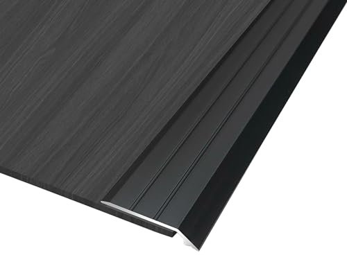 ZZLQIAN Aluminium Carpet Cover Strips - 2Pack × 90cmDoor Floor Bar - Tile/Laminate/Lino/Wooden Floor to Vinyl or Carpet Transition Strip- Doorway Threshold Bar/Ramp Edging Trim