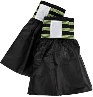 Ynnhik Radsport-Beingamaschen für Herren - Beingamaschen für Herren, atmungsaktive Stiefel Gators, Atmungsaktive Stiefel Gators, verlängerte Schneegamaschen, verstellbare Passform für Rucksacktou