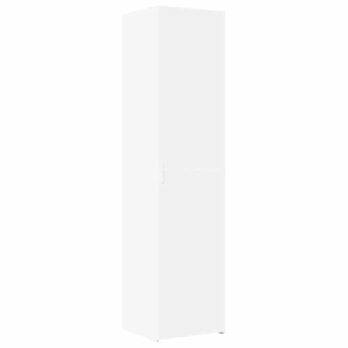 vidaXL Highboard, Sideboard for Hallway Living Room, Side Cabinet with Storage, Cupboard, Buffet Cabinet, Modern Style, White Engineered Wood