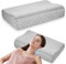 Almohada cervical para el cuello para aliviar el dolor, almohada de espuma viscoelástica para dormir, almohada ortopédica ergonómica para apoyo del cuello, almohada de espuma viscoelástica sin olor
