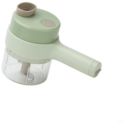 Ensemble de coupe-légumes électrique portable 4 en 1, mini presse-purée électrique sans fil Gatling, hachoir à ail, hachoir à ail, mélangeur de pressage auxiliaire, trancheuse alimentaire