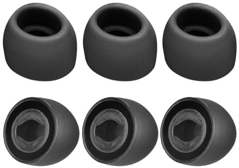 Paires d'embouts en Silicone pour Samsung Galaxy Buds Pro, 3 Tailles,Tailles S/M/L, Antidérapants, Protection Contre la Poussière, Compatibles avec Étui de Chargement (1)