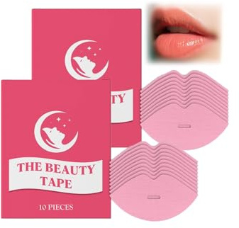 Mouth Tape for Sleeping, Masque leeping pour les lèvres, bande de beauté collagène pour femme, patchs roses, humidification des lèvres, éclaircissement des rides des lèvres, réparation hydratante