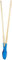 Silverline GT41 Post Hole Digger, Blue / Wood, 1560 mm