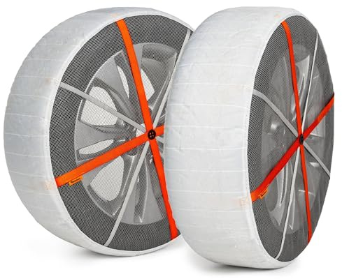 AutoSock HP 645 | Cadenas de nieve textiles coche | Calcetines para nieve | Cert. EN16662-1| Montaje rápido | Alternativa a las cadenas metálicas