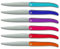 Laguiole Production - Coffret de 6 couteaux à steak multicolor