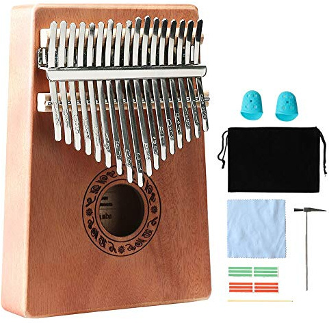 Musfunny Kalimba Thumb Piano 17 Keys: Portable Finger Piano Beginner