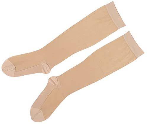 Calcetines de Compresión, Opcionales de 2 Tamaños, Calcetines de Soporte Fuerte, para Hombre Y Mujer, Medias de Presión Transpirables Que Duran Mucho Y Alivian El Músculo(L/Xl)