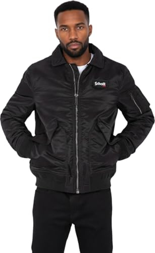 Schott NYC Mixte 210100rs Bombers, Noir, L EU