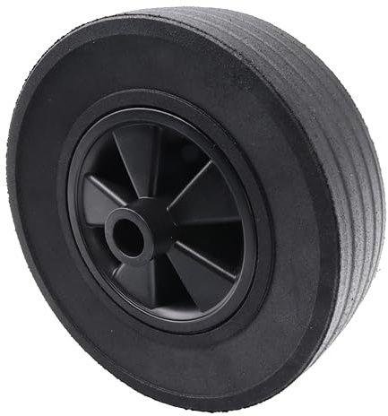trailer parts4u Winterhoff 1223374 Roue jockey professionnelle en caoutchouc plein 225 x 65 mm 250 kg pour remorque Winterhoff, Alko Knott etc