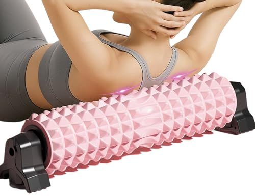 Fasciarullar – muskelmassageapparat och expansionsutrustning med en längd av 58 centimeter, pilates fascia rulle – för träning träning stretching återhämtning sömn och djup vävnad
