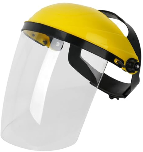 BEAHING Maschera visiera regolabile, protezione integrale con imbottitura in spugna per saldature in giardinaggio