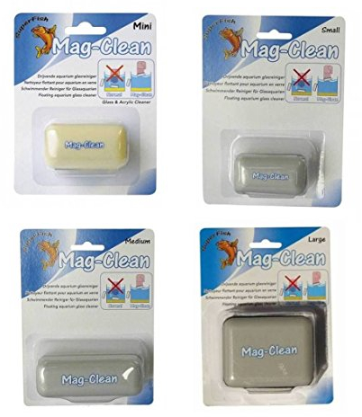 SuperFish Aquarium Scheiben-Reinigungsmagnet Mag-Clean schwimmend, Größe:S 60x30mm