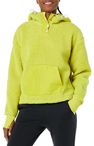 Amazon Essentials Veste Polaire zippée pour Femme Vert Olive Taille XS