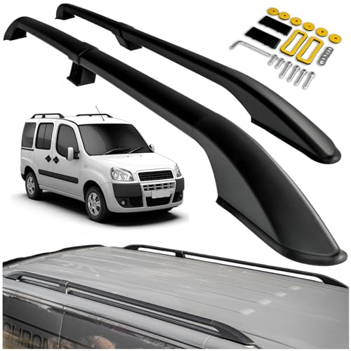 CHROMEMASTER | Compatibili con Fiat Doblo Long 2001-2010 | Barre Trasversali da Tetto, Mancorrenti sul Tetto | Sono Utilizzate per il Montaggio di Portapacchi, Box da Tetto o Portabiciclette
