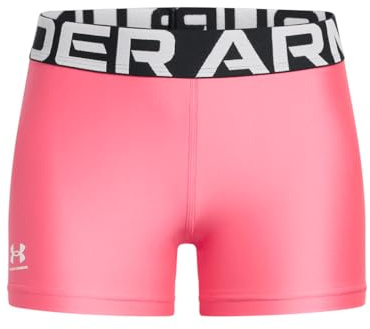 Under Armour HeatGear Shorty Juniors pour enfants, Rose, 9-10 ans