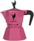 MOKAVIT Alfonsina - Caffettiera per Induzione 3 Tazze, Moka Made in Italy (Rosa)