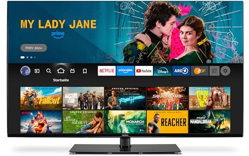MEDION X14331 (MD 30250) 108 cm (43 Zoll) Fernseher (Fire TV, 4K Smart TV, Dolby Vision HDR, Dolby Atmos, Netflix, Prime Video)
