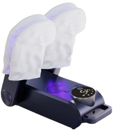 Séchoir à Chaussures Électrique,Déodorant et Chauffant Multifonctionnel Électrique pour Bottes - Machine Séchage Humide/Sec pour Chaussures Plates, Sneakers, Gants, Chaussettes, Chapeaux
