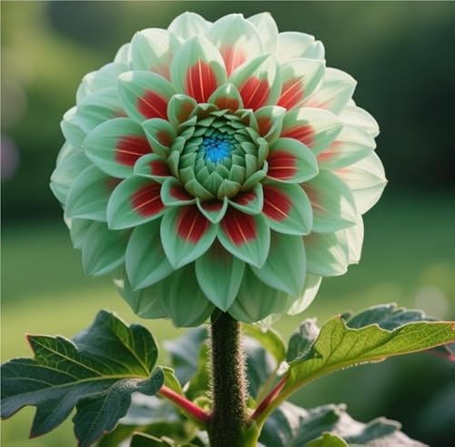 Raro Dalia bulbi,Dalia pianta vera,Piante erbacee perenni,Facile da curare,Decorazione del giardino, bulbi belli e sani(non fiori artificiali)-2 bulbi-J