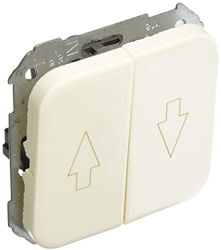 Simon 31331-31 Grupo 2 Pulsadores para Persianas S-31, Marfil, Ref. 6553131040