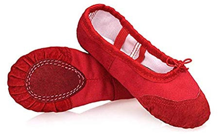 DoGeek Girls’ De-dg-balletshoes-awg-2-red-34 Ballet