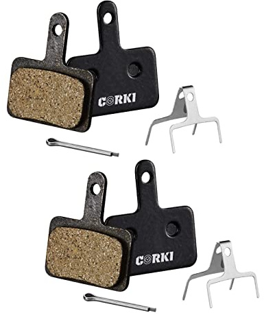 2 Pairs Resin Bike Disc Brake Pads for TRP Tektro Shimano