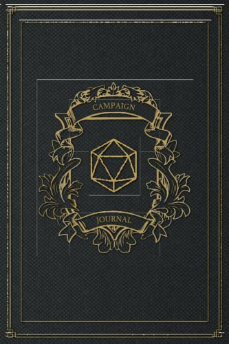 Campaign Journal: DnD RPG DM Planning Notebook With Character Sheets and Session Notes For Building Campaign Role Playing Games and More