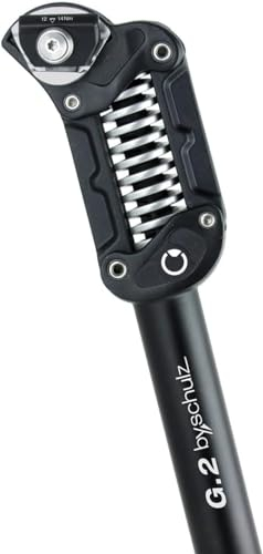 by Schulz Sattelstütze G2 ⌀ 27,2-31,6 Federsattelstütze Parallelogramm (⌀ 30,9 / 60-85 KG / LT, 380.00)