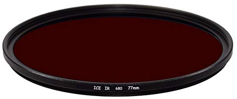ICE 77mm Slim IR Filter Infrared Infrared 680HB 680nm 680 Optical Glass